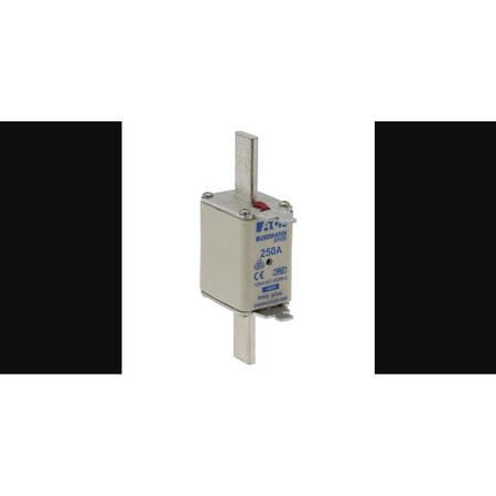 EATON BUSSMANN Inline Fuse, NHG Series, 100A, 400V AC, Square 100NHG02B-400